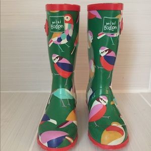 Mini boden rain boots Clearance